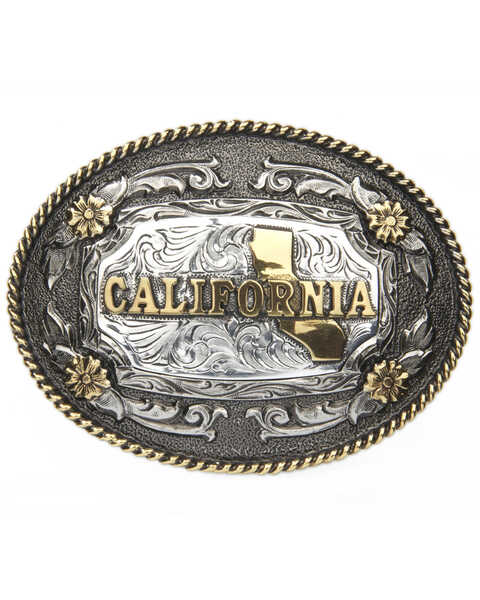 Image #1 -  Cody James California Republic Belt Buckle, Multi, hi-res
