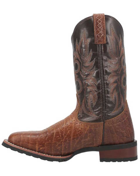 Image #3 - Laredo Men's Broken Bow Western Performance Boots - Broad Square Toe, Rust Copper, hi-res