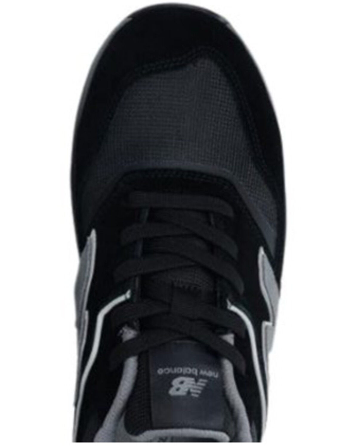 Image #4 - New Balance Men's Elite Lite Work Shoes - Composite Toe, Black/grey, hi-res
