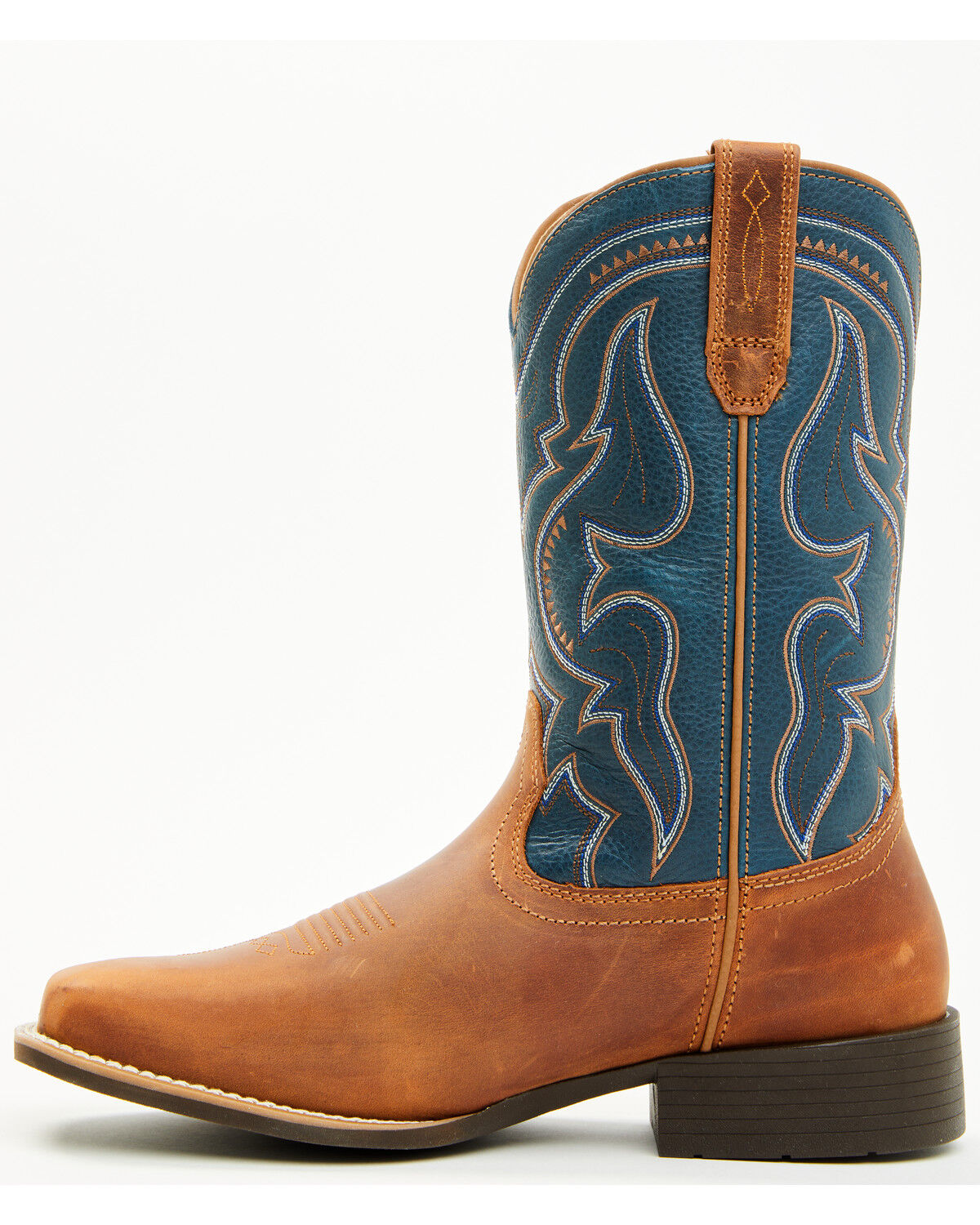 Image #3 - Cody James Cush Core® Men's Maverick Performance Western Boots - Broad Square Toe, Blue, hi-res