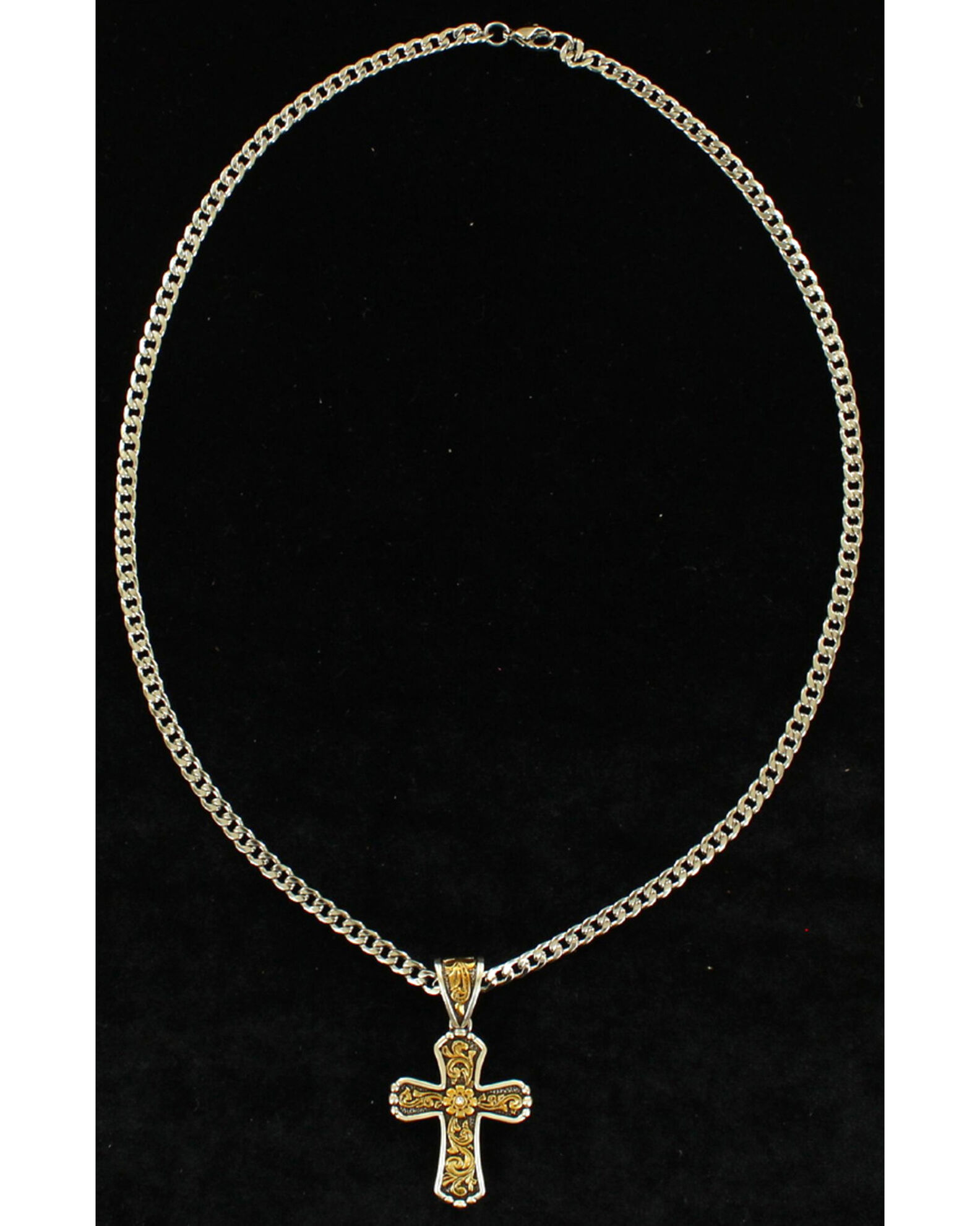 Twister mens cross necklace on sale