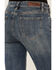 Image #3 - Rock & Roll Denim Women's Medium Wash Mid Rise Southwestern Print Trouser Jeans, Medium Wash, hi-res