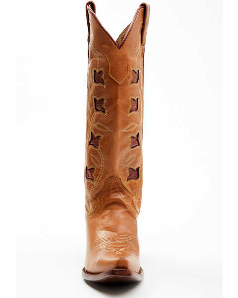Image #4 - Idyllwind Women's Deville Western Boots - Snip Toe, Cognac, hi-res