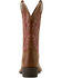 Image #3 - Ariat Women's Round Up Performance Western Boots - Square Toe, Brown, hi-res