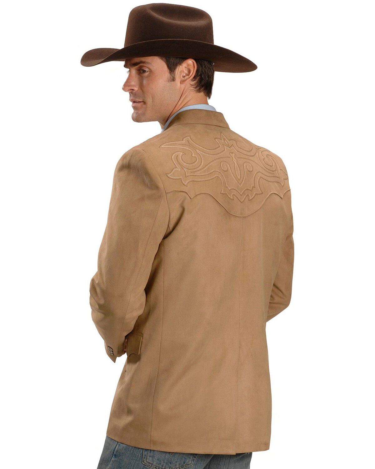 Image #3 - Circle S Men's Galveston Sportcoat - Reg, Tall, Tan, hi-res