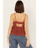 Image #4 - Bila77 Women's Larissa Floral Embroidered Top, Rust Copper, hi-res