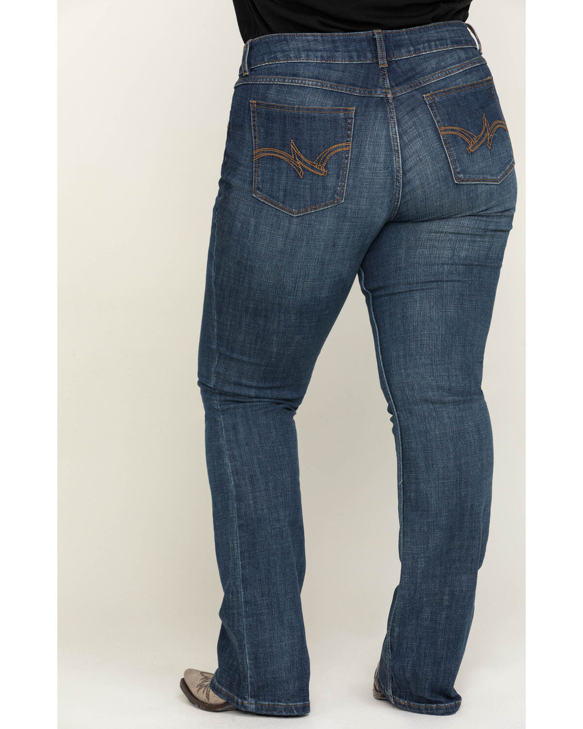 plus size wrangler jeans