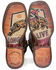 Image #2 - Tin Haul Men's Mesquite Western Boots - Broad Square Toe, Brown, hi-res
