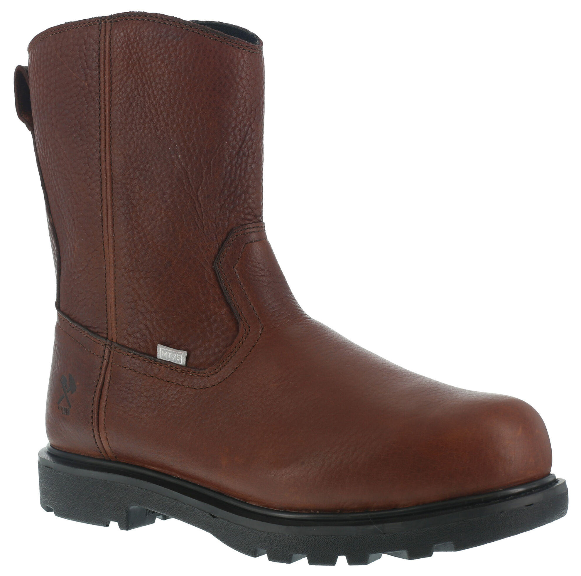Wellington boots with side zipper top
