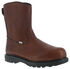 Iron Age Men's Hauler Wellington Side-Zipper Work Boots - Composite Toe , Brown, hi-res
