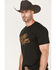 Image #2 - Brixton x Willie Nelson Men's Roped Logo Graphic Ringer T-Shirt, Black, hi-res