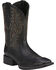 Image #2 - Ariat Men's Sport Performance Western Boots - Broad Square Toe, Black, hi-res