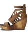 Image #3 - Lane Women's Becca Wedge Sandals, Brown, hi-res