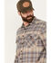 Image #2 - Pendleton Men's Burnside Plaid Print Button-Down Flannel Shirt , Taupe, hi-res