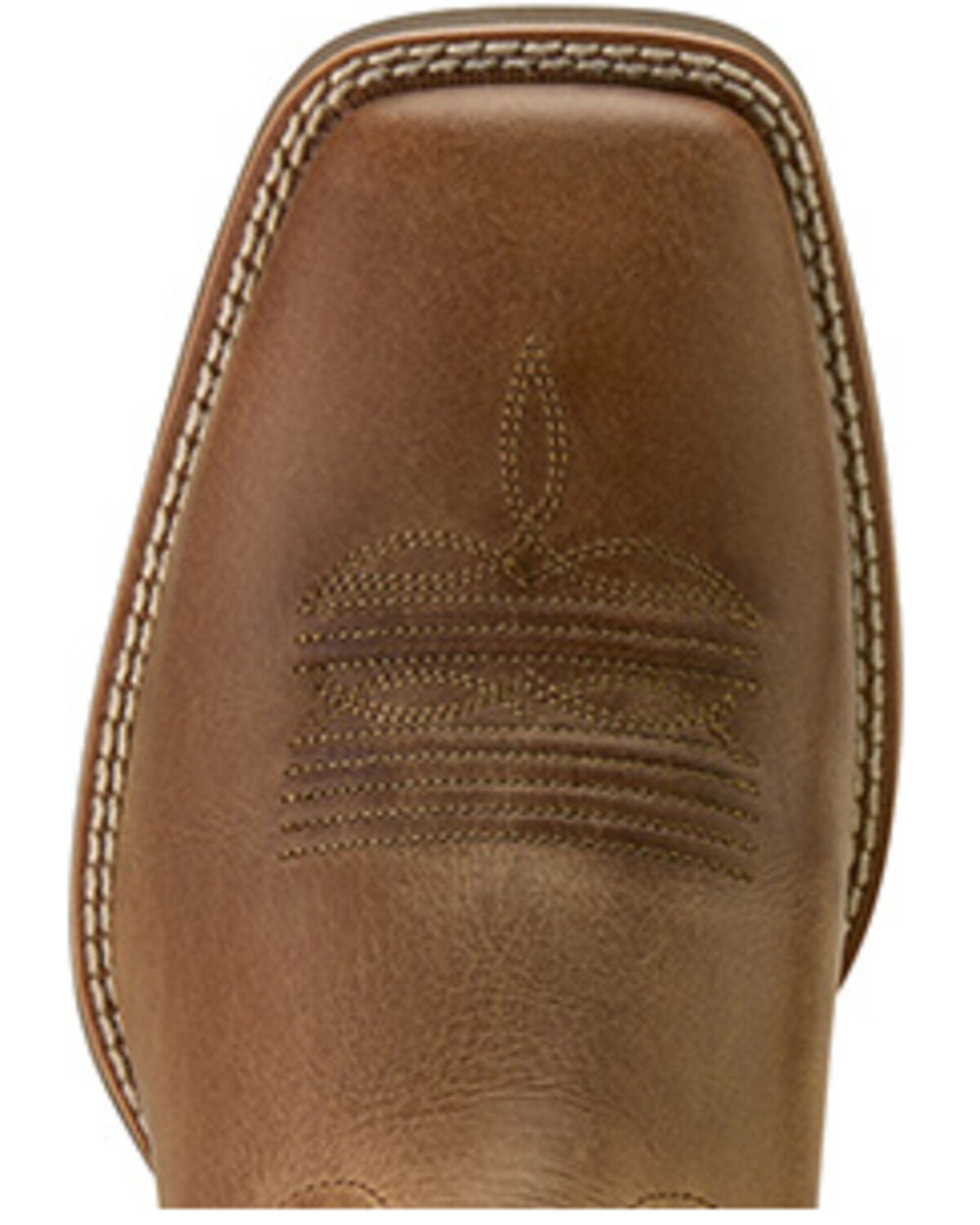 Image #4 - Ariat Men's Sport Steer Skull Performance Western Boots - Broad Square Toe, Tan, hi-res