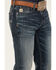 Image #2 - Cinch Men's Jesse Dark Stonewash Tint Slim Straight Performance Stretch Denim Jeans , Dark Wash, hi-res