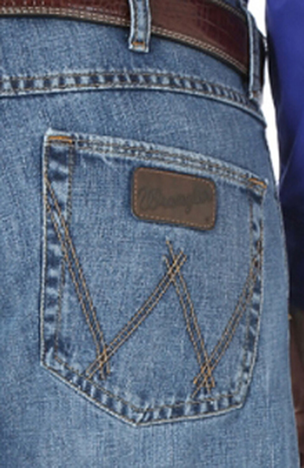 Image #4 - Wrangler 20X Men's Payson Slim Straight Leg Jeans, Denim, hi-res