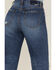 Image #4 - Daze Women's Pleaser High Rise Wide Ankle Jeans, Blue, hi-res