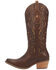 Image #3 - Dingo Women's Brown Burnished Western Boots - Snip Toe, Brown, hi-res