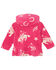 Image #2 - Wrangler Infant Girls' Conversation Print Sherpa Jacket, Pink, hi-res