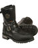 Image #1 - Milwaukee Leather Men's 9" Waterproof Gear Shirt Protection Boots - Round Toe , Black, hi-res
