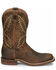 Image #2 - Tony Lama Men's Bowie Oak Western Boots - Broad Square Toe, Brown, hi-res