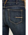 Ariat Women's Rebar Riveter Straight Jeans, Blue, hi-res