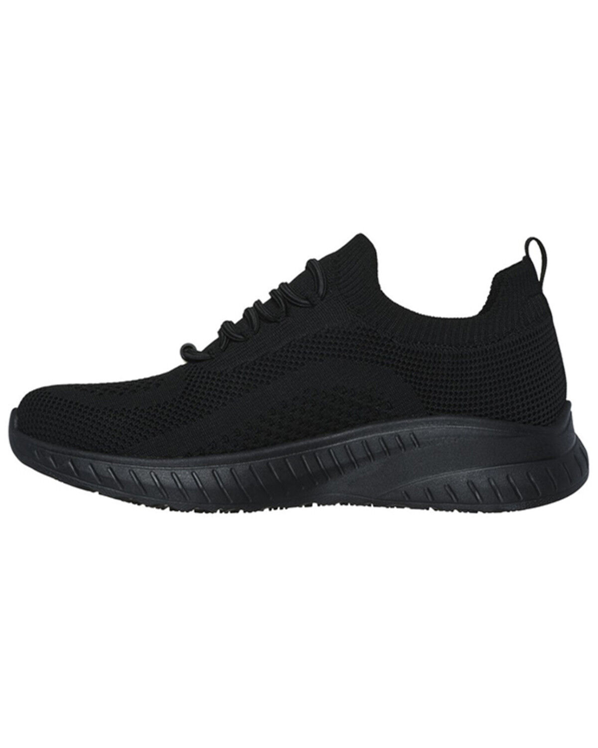 Image #2 - Skechers Women's Relaxed Fit BOBS Sport Squad Chaos Work Shoes - Round Toe, Black, hi-res