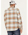 Image #4 - Pendleton Men's Burnside Large Plaid Print Button-Down Western Flannel Shirt , Tan, hi-res