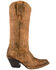 Image #2 - Lucchese Women's Handmade 1883 Laurelie Western Boots - Round Toe, Brown, hi-res