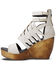 Image #3 - Lane Women's Becca Wedge Heels, Ivory, hi-res