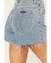 Image #4 - Rolla's X AC/DC Women's Medium Wash High Rise Studded Mirage Cut-Off Denim Shorts, Medium Wash, hi-res
