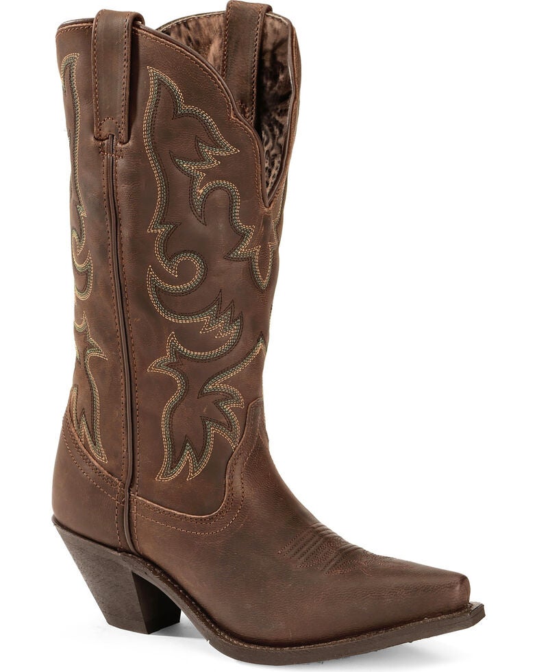 Laredo Access Cowgirl Boots Extended Calf Sizes Snip Toe Sheplers