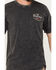 Image #3 - Changes Men's Coors Rodeo Bull Logo Short Sleeve Graphic T-Shirt , Black, hi-res