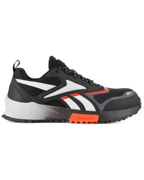 Image #2 - Reebok Men's Lavante Trail 2 Athletic Work Shoes - Composite Toe, Black, hi-res
