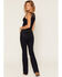 Image #3 - Idyllwind Women's Duluth Coated Yoke Dark Wash Legend High Rise Bootcut Stretch Denim Jeans, Dark Wash, hi-res