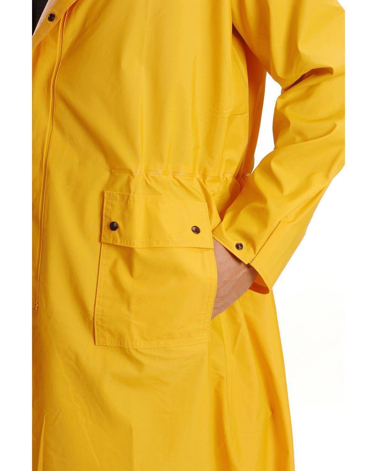 long slicker raincoat