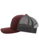 Image #4 - Hooey Men's Primo Logo Patch Trucker Cap, Maroon, hi-res
