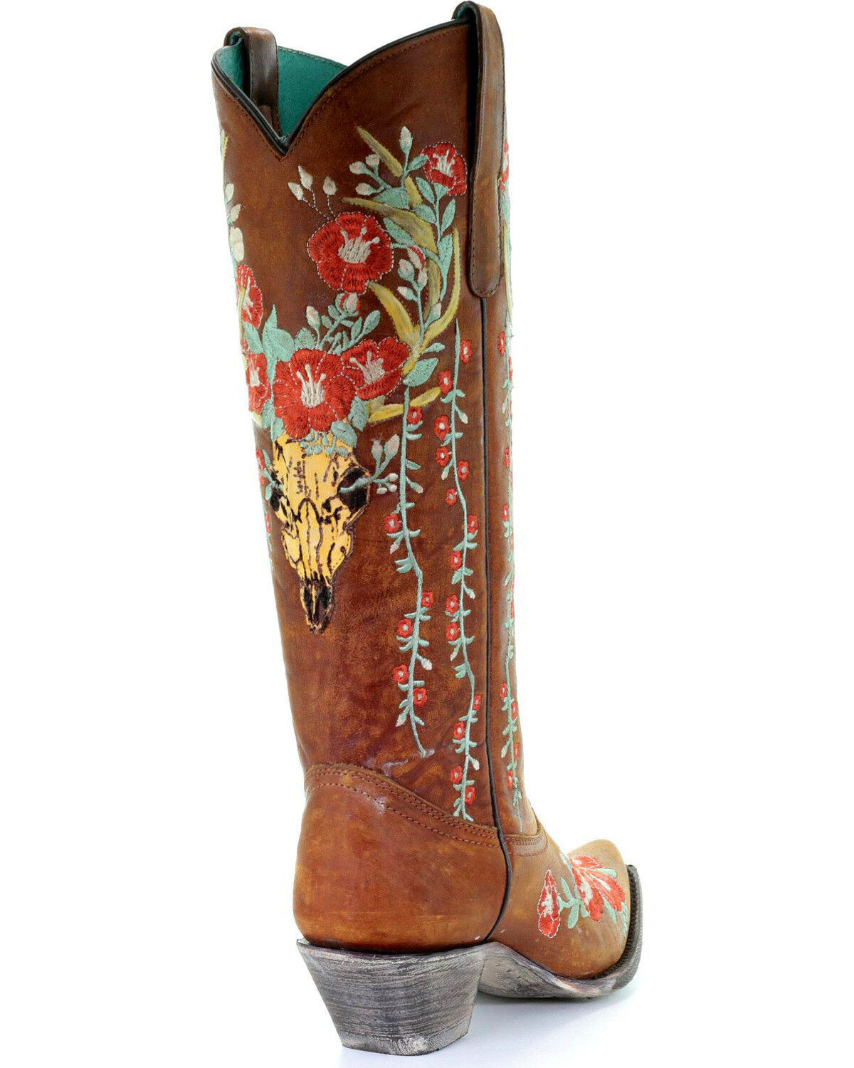 skull cowgirl boots