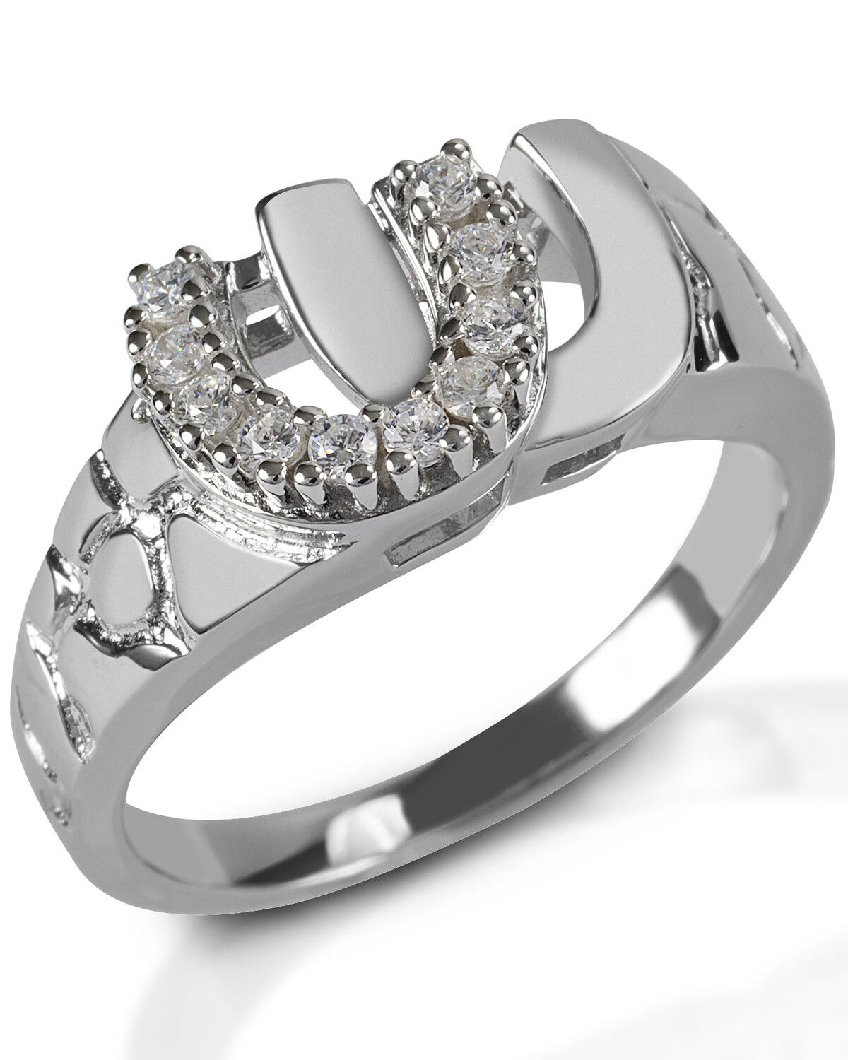 Image #1 - Kelly Herd Men's Double Horseshoe Ring, , hi-res