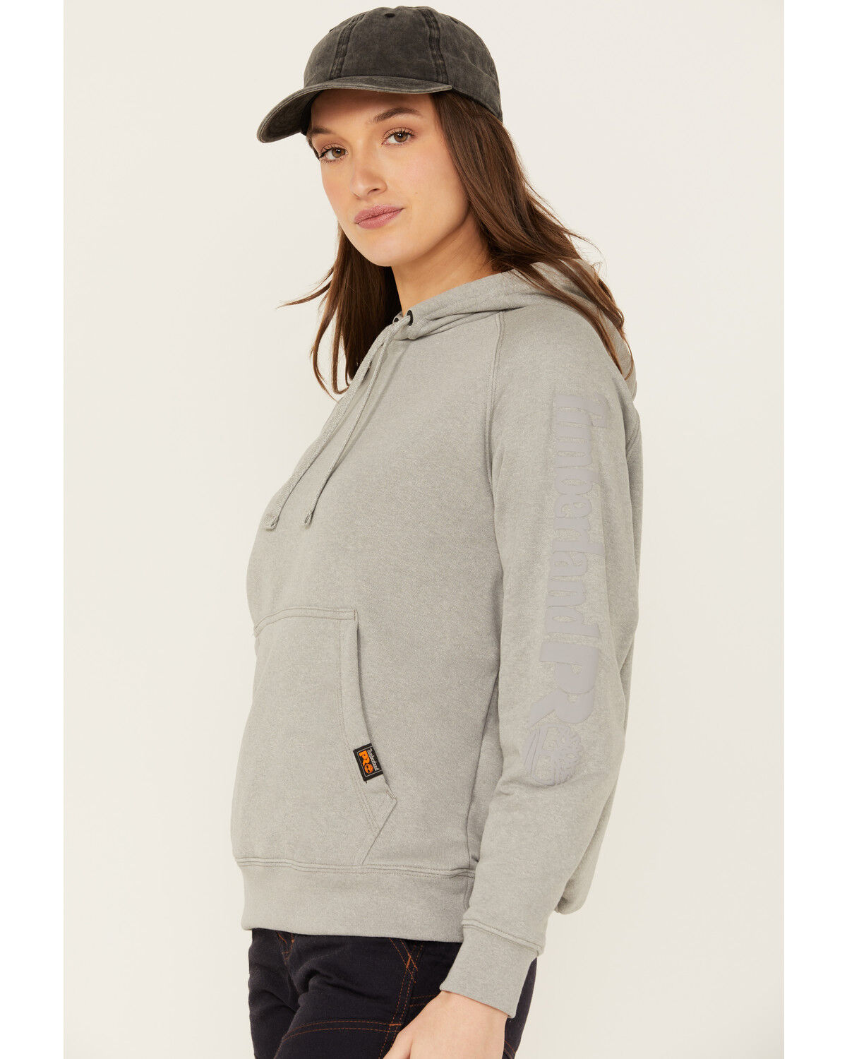 Image #2 - Timberland PRO Women's Hood Honcho Sport Hoodie, Grey, hi-res