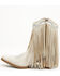 Image #3 - Idyllwind Women's Fringe with Benefits Western Booties - Snip Toe, White, hi-res