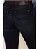 RANK 45 Women's Dark Wash Mid Riding Flare Jeans, Dark Wash, hi-res