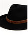 Image #2 - Cody James Men's Felt Western Fashion Hat, Black, hi-res