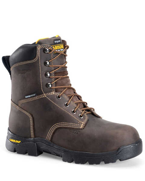 Carolina Men's Circuit Waterproof Work Boots - Composite Toe, Dark Brown, hi-res