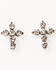 Image #5 - Shyanne Women's Desert Wanderer Turquoise Cross 6-Piece Earrings Set, Silver, hi-res