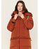 Image #2 - Rino & Pelle Women's Padded Coat, Rust Copper, hi-res