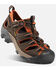 Image #1 - Keen Men's Arroyo II Waterproof Lace-Up Hiking Sandal Shoe - Round Toe, Brown, hi-res
