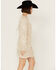Image #2 - En Creme Women's Sequin Fringe Long Sleeve Mini Dress , , hi-res