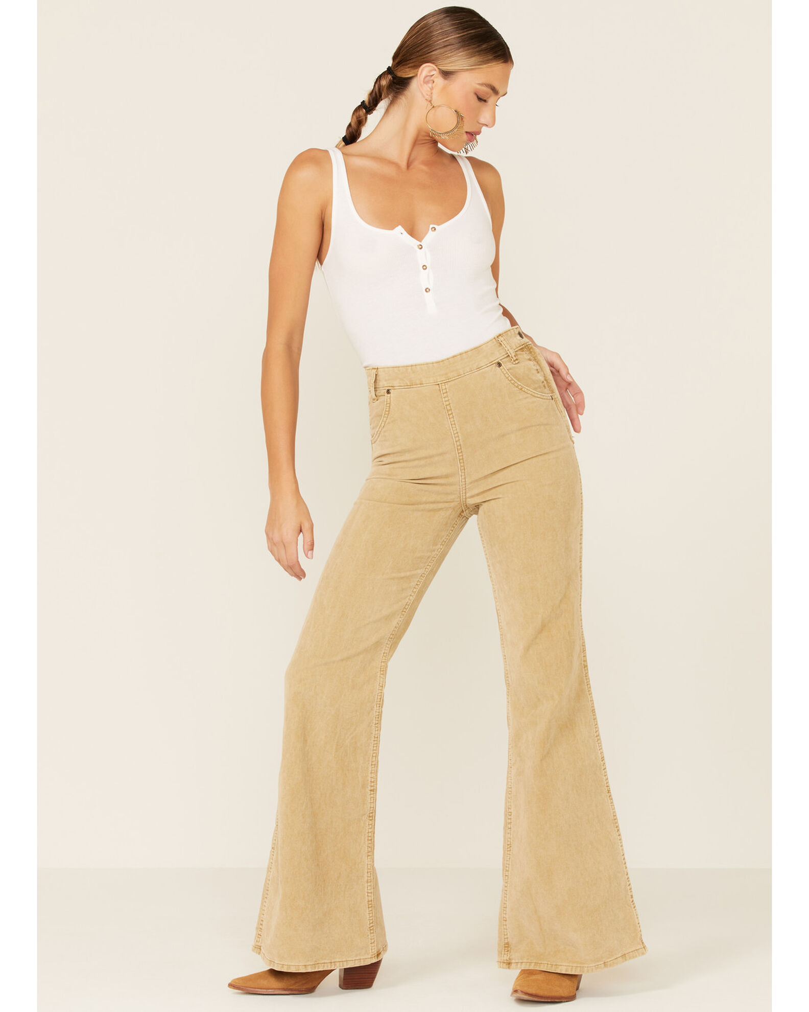 Lee Women s Corduroy High Rise Flare Jeans Sheplers